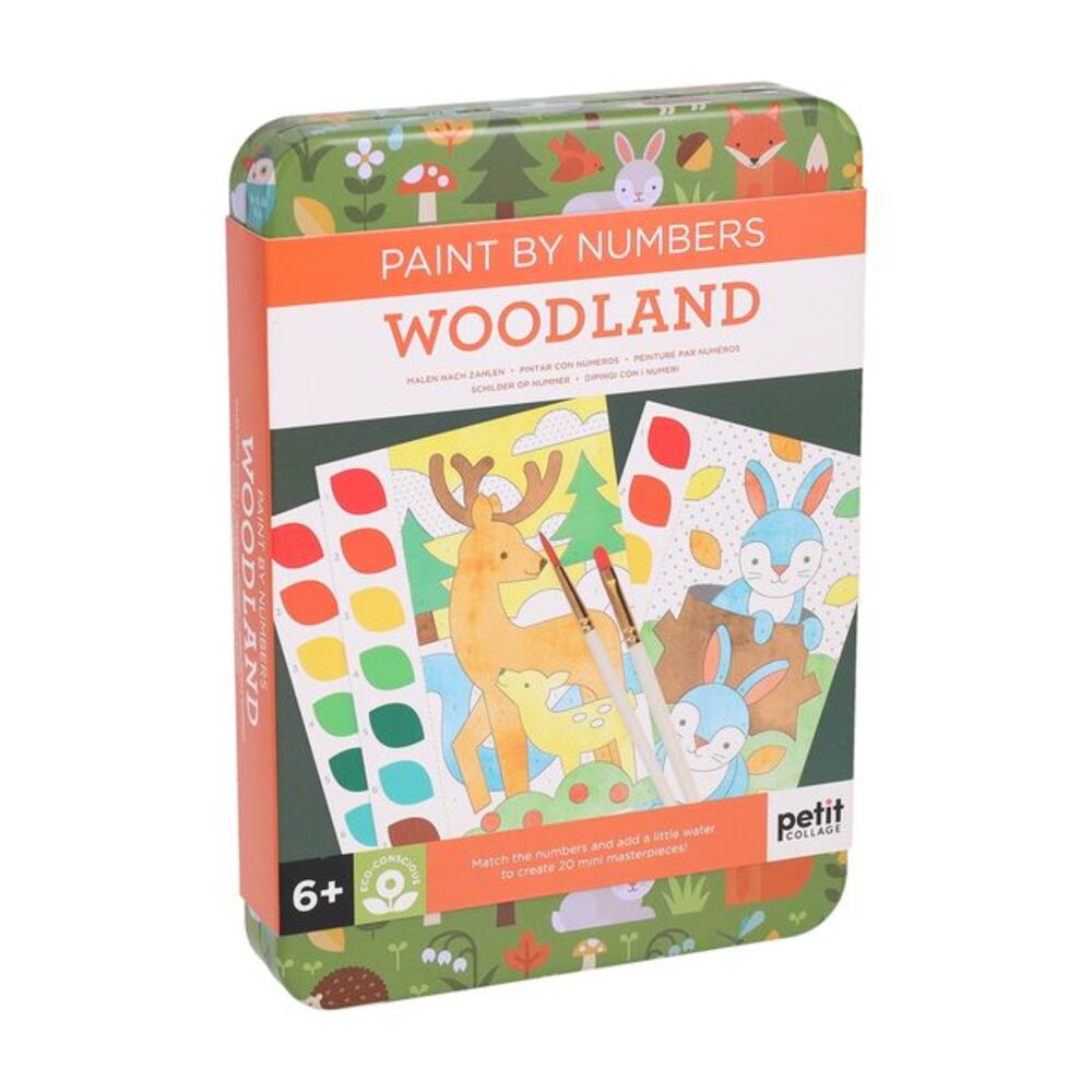 Paint by Numbers: Woodland -- Petit Collage